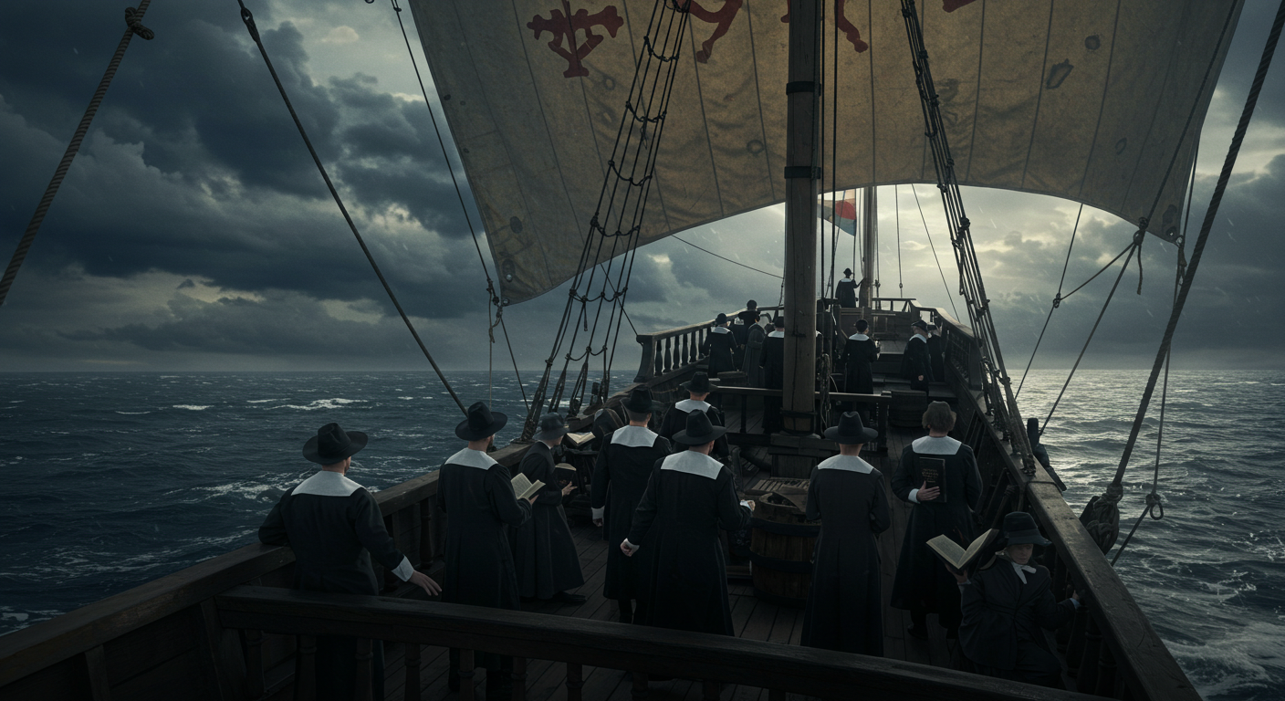 Пуритани Mayflower: Як віра формувала літературу Нового Світу
